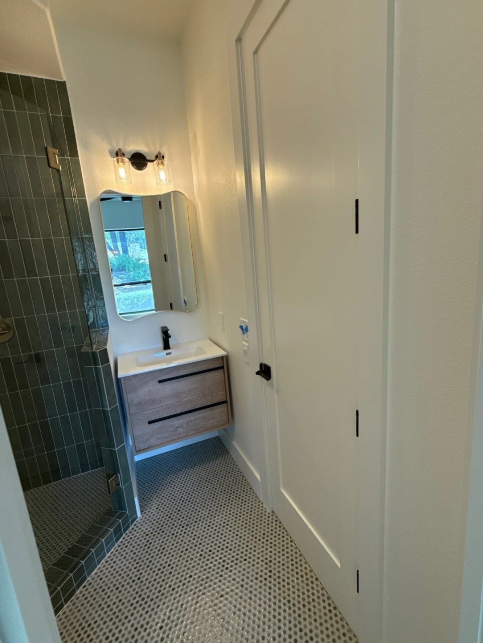 after photo of full bathroom remodel