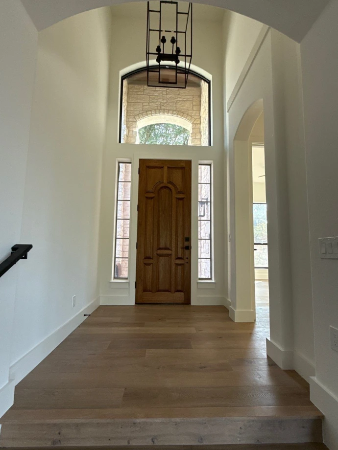 Front door remodeling superv project interior design